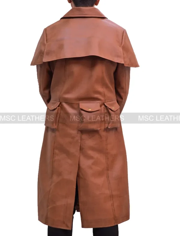 Men's Vintage Black Motorcycle Vest Men Genuine Cowhide Riding Sleeveless Jacket - Image 4