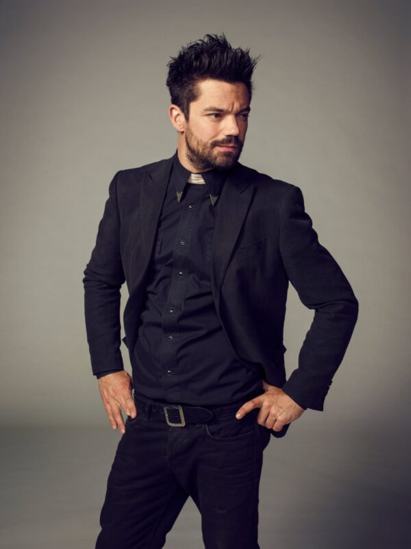 Preacher Dominic Cooper Slim Fit Suit Blazer Coat - Image 2
